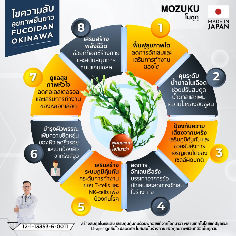 fucoidan mozuku ดีที่สุด